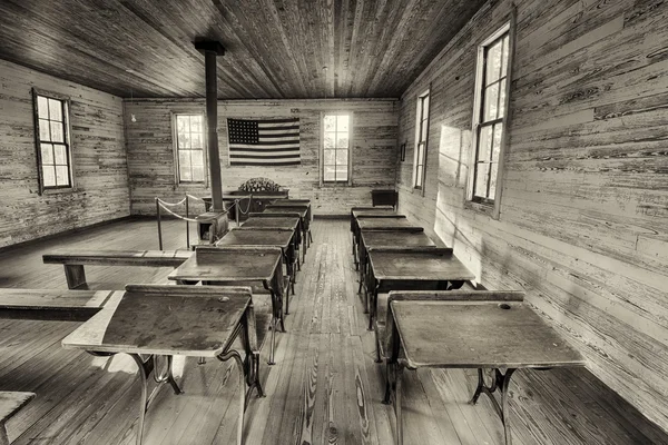 Intérieur de l'école historique à Dothan, Alabama — Photo