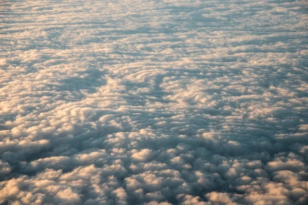 Increíble Cielo Nublado Fondo Vista Aérea Vista Horizontal —  Fotos de Stock