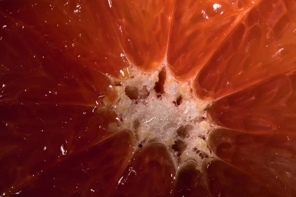 Close Grapefruit Scheiben Abstrakten Hintergrund Helle Sommertextur — Stockfoto