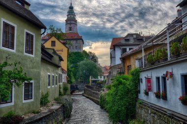 Chesky Krumlov sokak