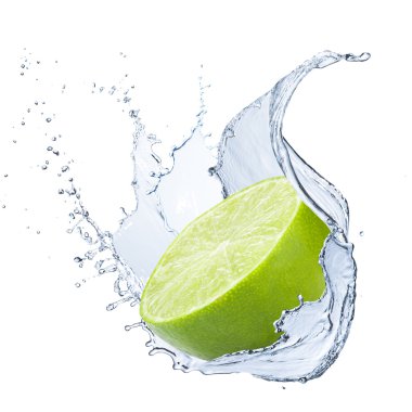 su sıçrama ile kireç