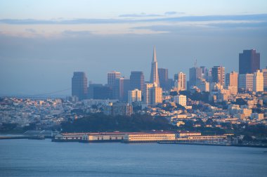 san francisco gün batımında