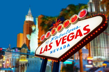 Las Vegas 'a hoş geldiniz.