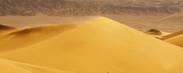 Dunas de areia do deserto — Fotografia de Stock