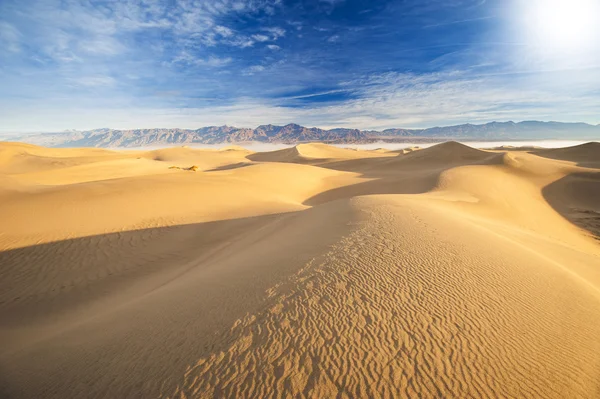 Пустеля піщані дюни — стокове фото
