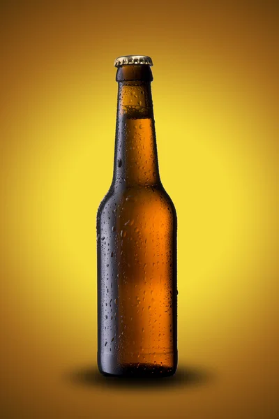 Frasco de cerveja — Fotografia de Stock