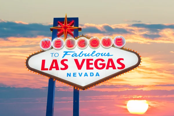 Las Vegas neon sign — Stock Photo, Image