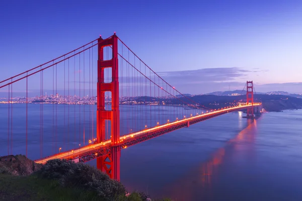 Puente de puerta de oro — Foto de Stock