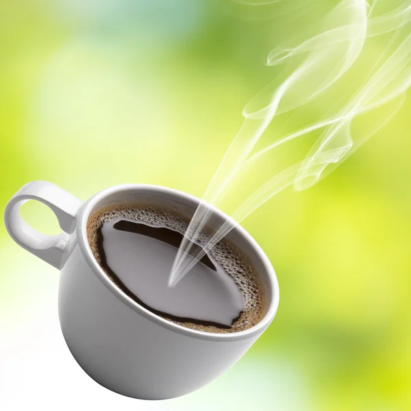 Varm kaffekopp — Stockfoto