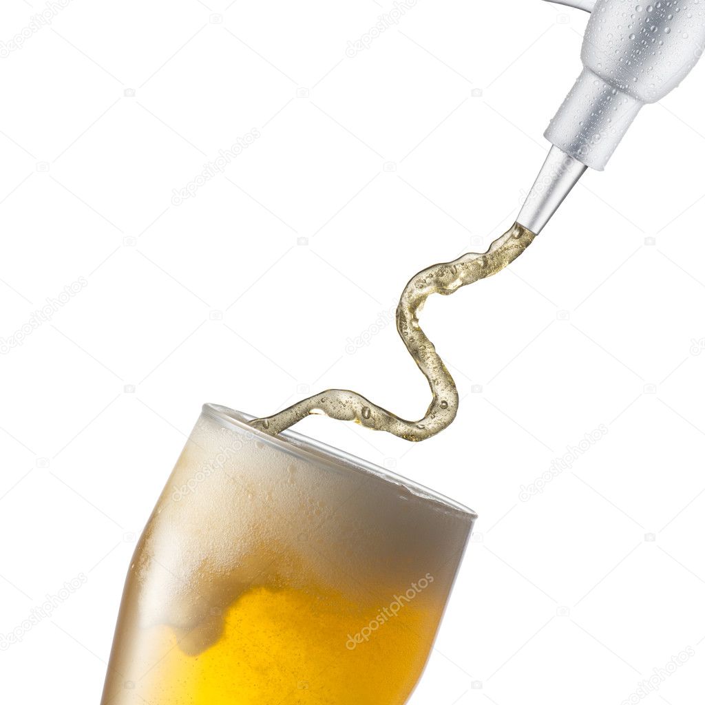 Beer Pour on to glass