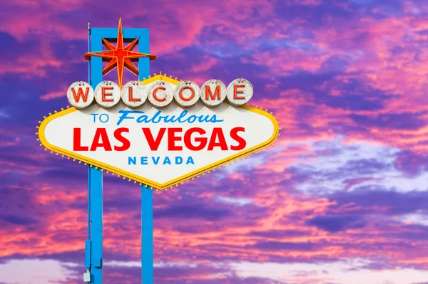 Benvenuti a Las Vegas segno — Foto Stock