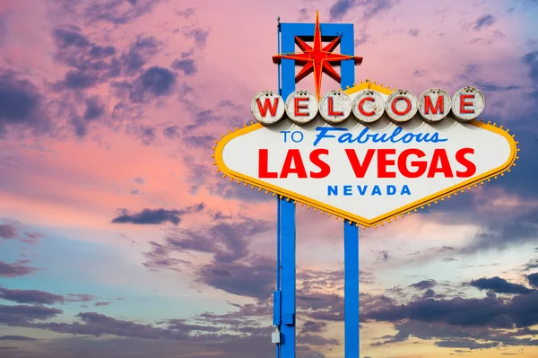 Benvenuti a Las Vegas segno — Foto Stock