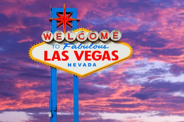 Welkom in Las Vegas. — Stockfoto