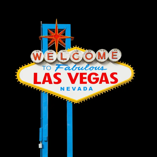 Bienvenue à Las Vegas signe — Photo