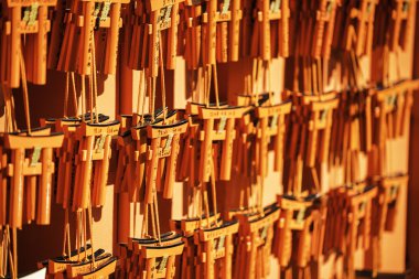 Kyoto'da türbelerin sıraya girin