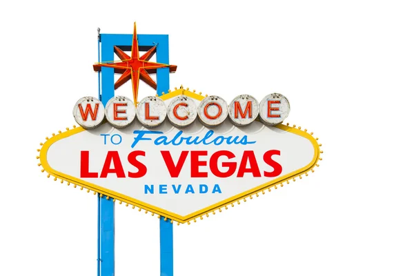 Famoso Las Vegas Welcome Sign — Foto de Stock