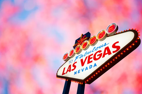 Welkom in Las Vegas. — Stockfoto