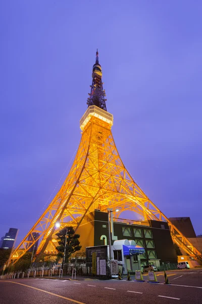 Torre tokyo di notte — Foto Stock