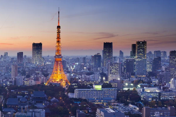 Tokyo Kulesi, Japonya — Stok fotoğraf