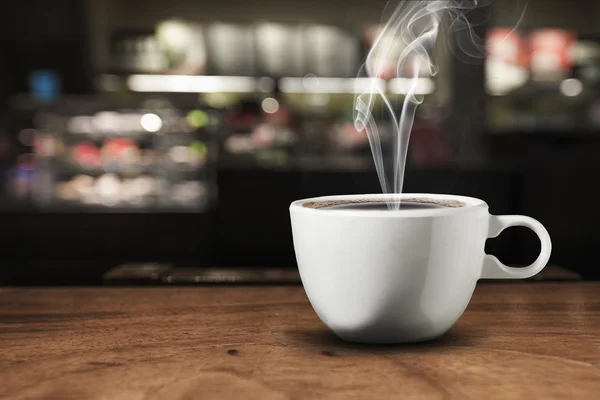 Varm kaffekopp — Stockfoto