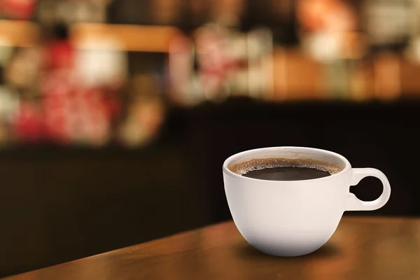 Heiße Kaffeetasse — Stockfoto