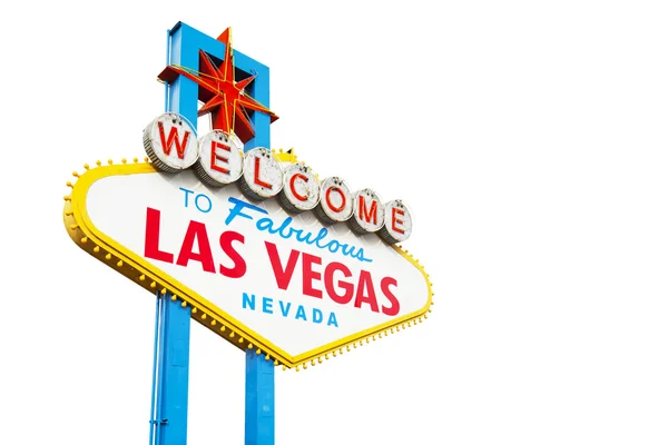 Famoso Las Vegas Welcome Sign —  Fotos de Stock