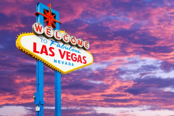 Benvenuti a Las Vegas segno — Foto Stock