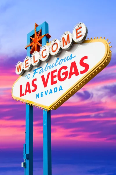 Bienvenue à Las Vegas signe — Photo