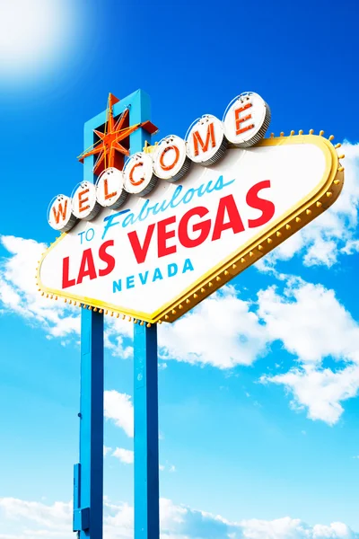 Benvenuti a Las Vegas segno — Foto Stock