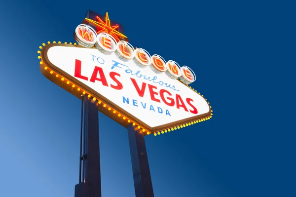 Famous Las Vegas Welcome Sign — Stock Photo, Image