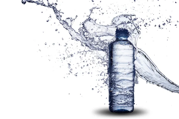 Splash Water για μπουκάλι — Φωτογραφία Αρχείου
