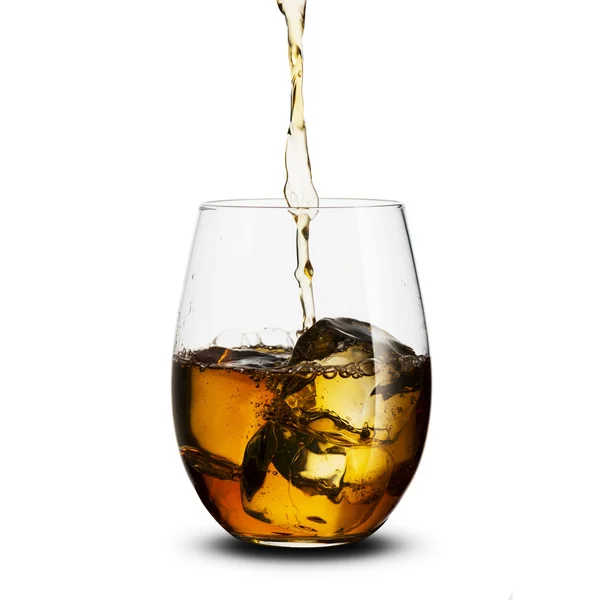 Whisky glas — Stockfoto