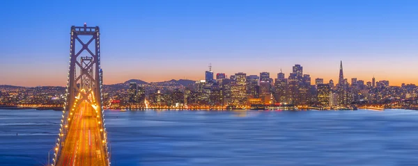Bay Bridge i San Francisco — Stockfoto