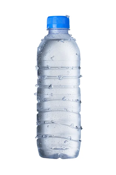 Холодна вода пляшки — стокове фото