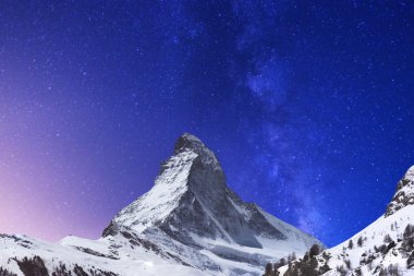 Matterhorn tepe Galaxy ile