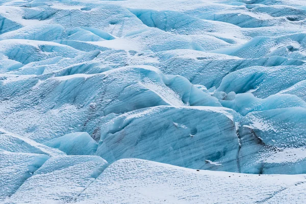 雄伟壮观的冰川纹理 — 图库照片