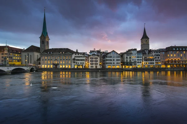 Scenic panorama of the Old Town — Stock Photo, Image