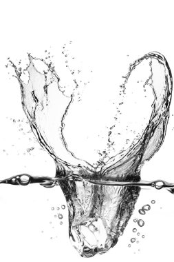 Su dalgası ve hava kabarcıkları