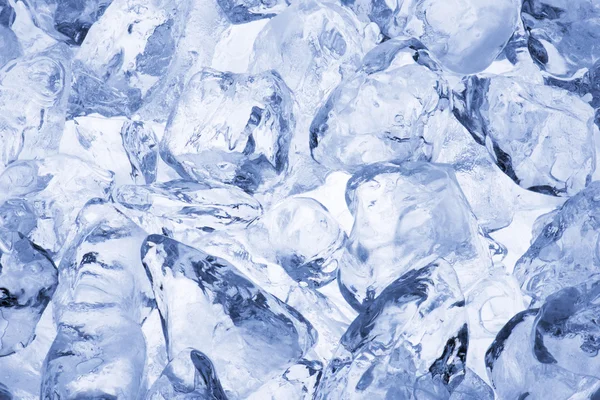 Cubos de hielo montón — Foto de Stock