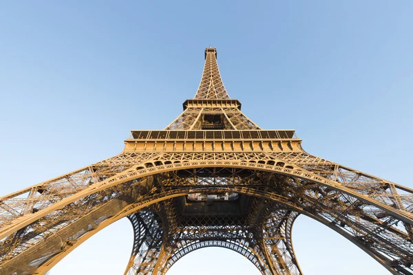 Det berømte Eiffeltårn - Stock-foto