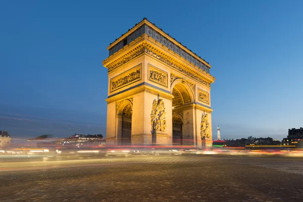 Arc de Triomphe au coucher du soleil — Photo