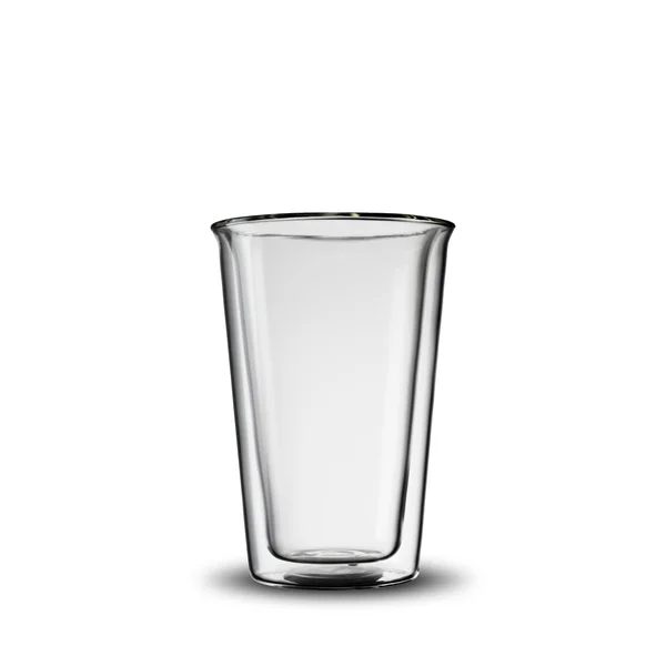 Empty transparent Glass — Stock Photo, Image