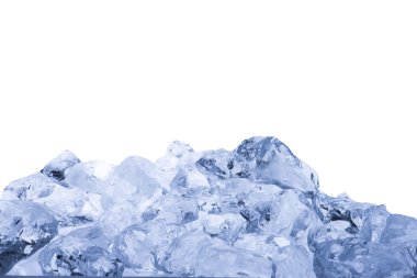 Buz küpleri yığını