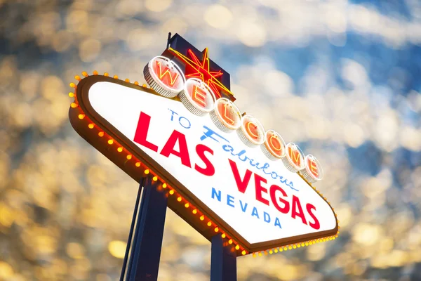 Selamat datang di tanda Las Vegas — Stok Foto
