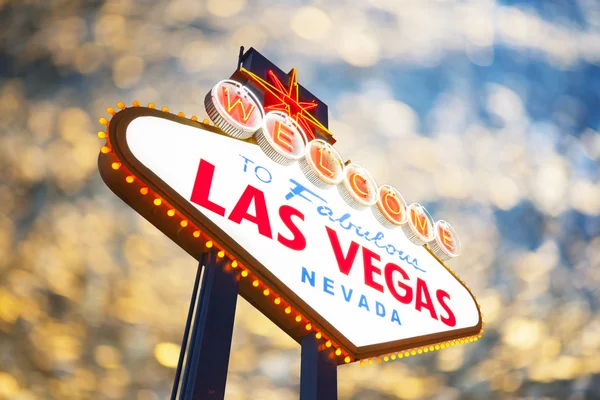 Bienvenue à Las Vegas signe — Photo