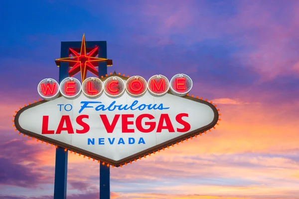 Welkom in Las Vegas. — Stockfoto