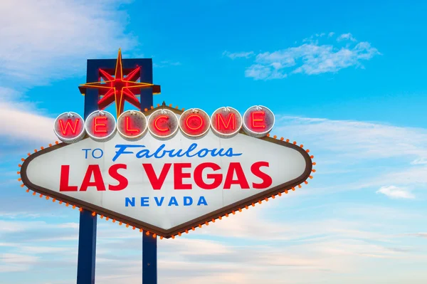 Benvenuti a Las Vegas segno — Foto Stock