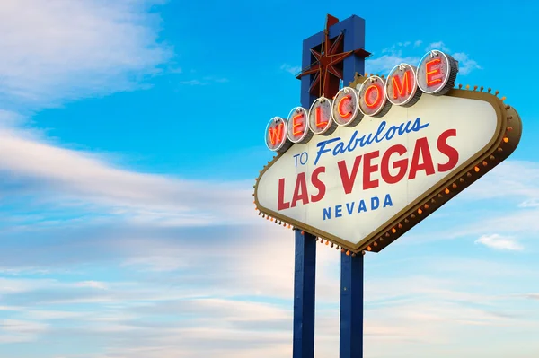 Bienvenue à Las Vegas signe — Photo