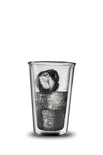 Ice Cubes in Glass — Stock Photo, Image