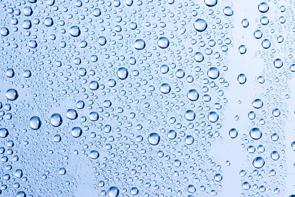 Gotas de agua transparentes — Foto de Stock